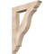 Ekena Millwork Funston Traditional Smooth Bracket, Douglas Fir, 5 1/2"W x 34"D x 46"H BKT06X34X46FST01SDF - alternate 1